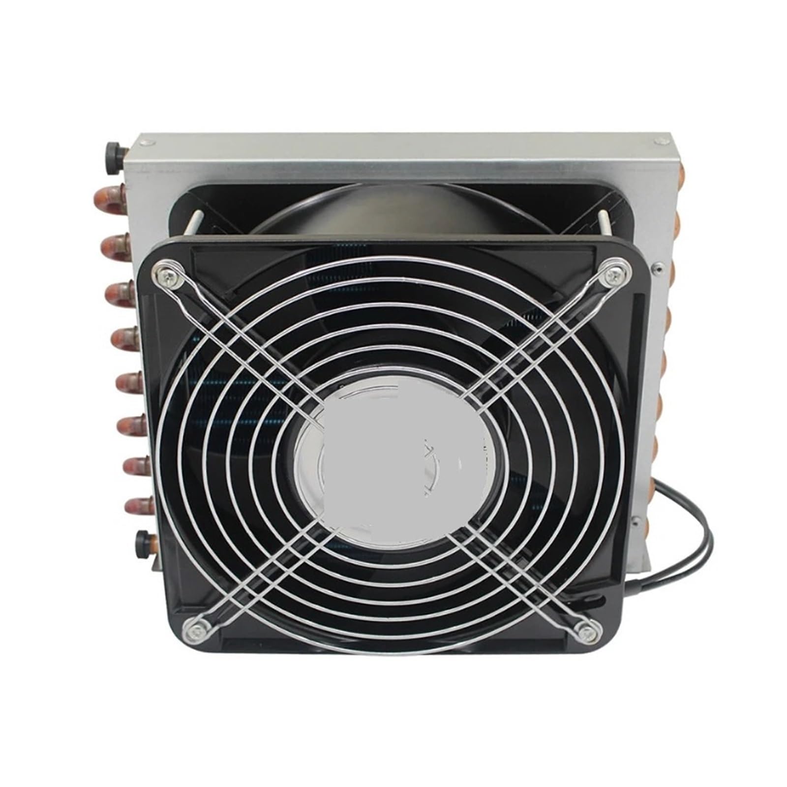 Réfrigérateur congélateur petit radiateur à condensateur avec ventilateur