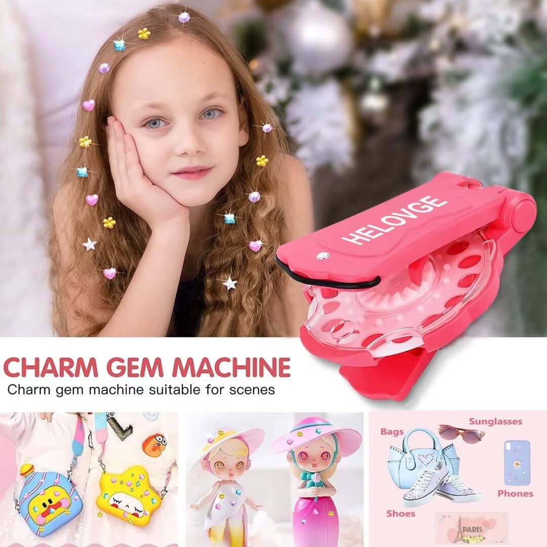 Machine à Strass pour Cheveu, Diamond Styler Kit Styling Tool avec 180 Pierres Précieuses pour Machine à Strass pour Cheveu, Diamond Styler Kit Styling Tool avec 180 Pierres Précieuses pour