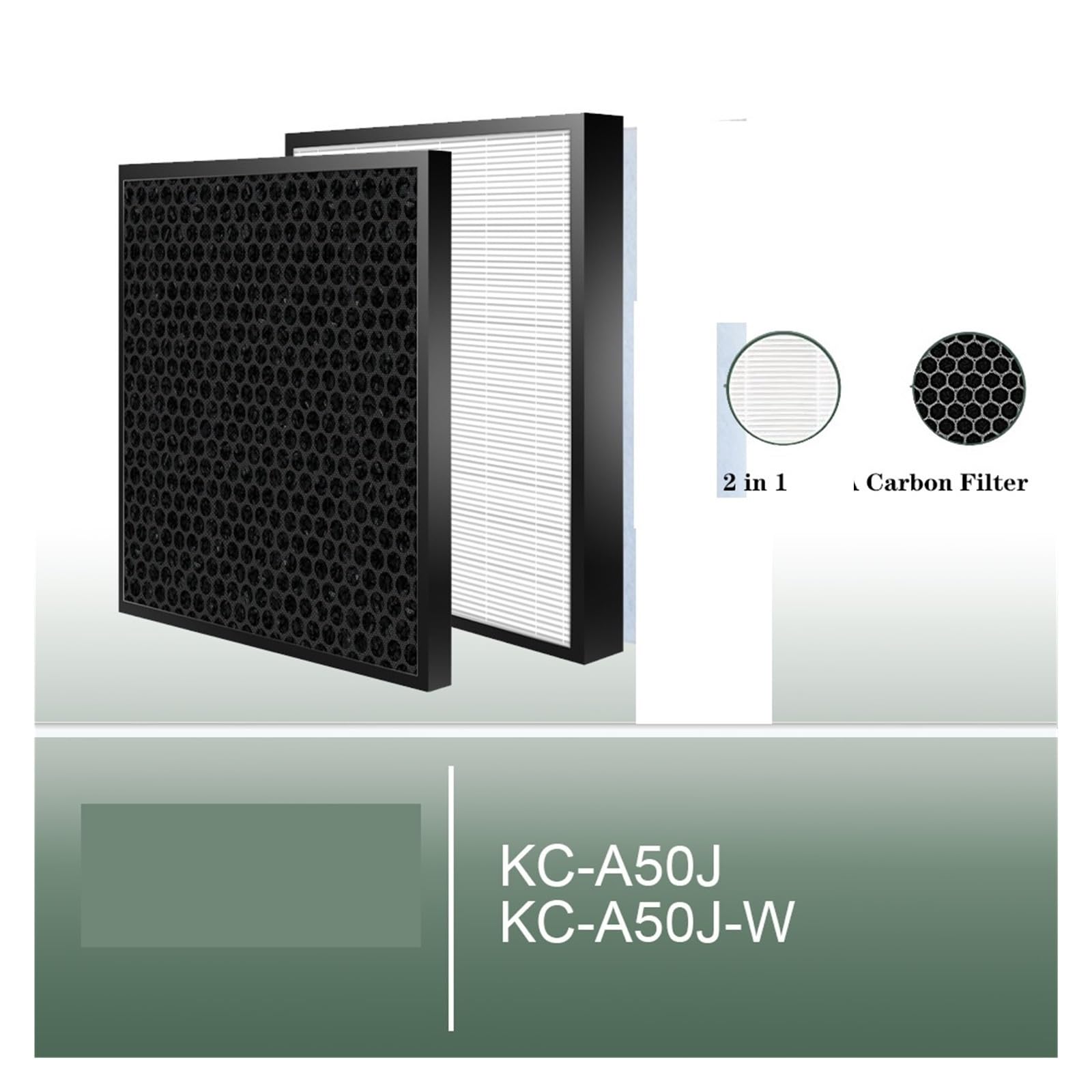 For Purificatore D'aria,Compatibile Con Sharp, Filtro HEPA E Filtro Al
