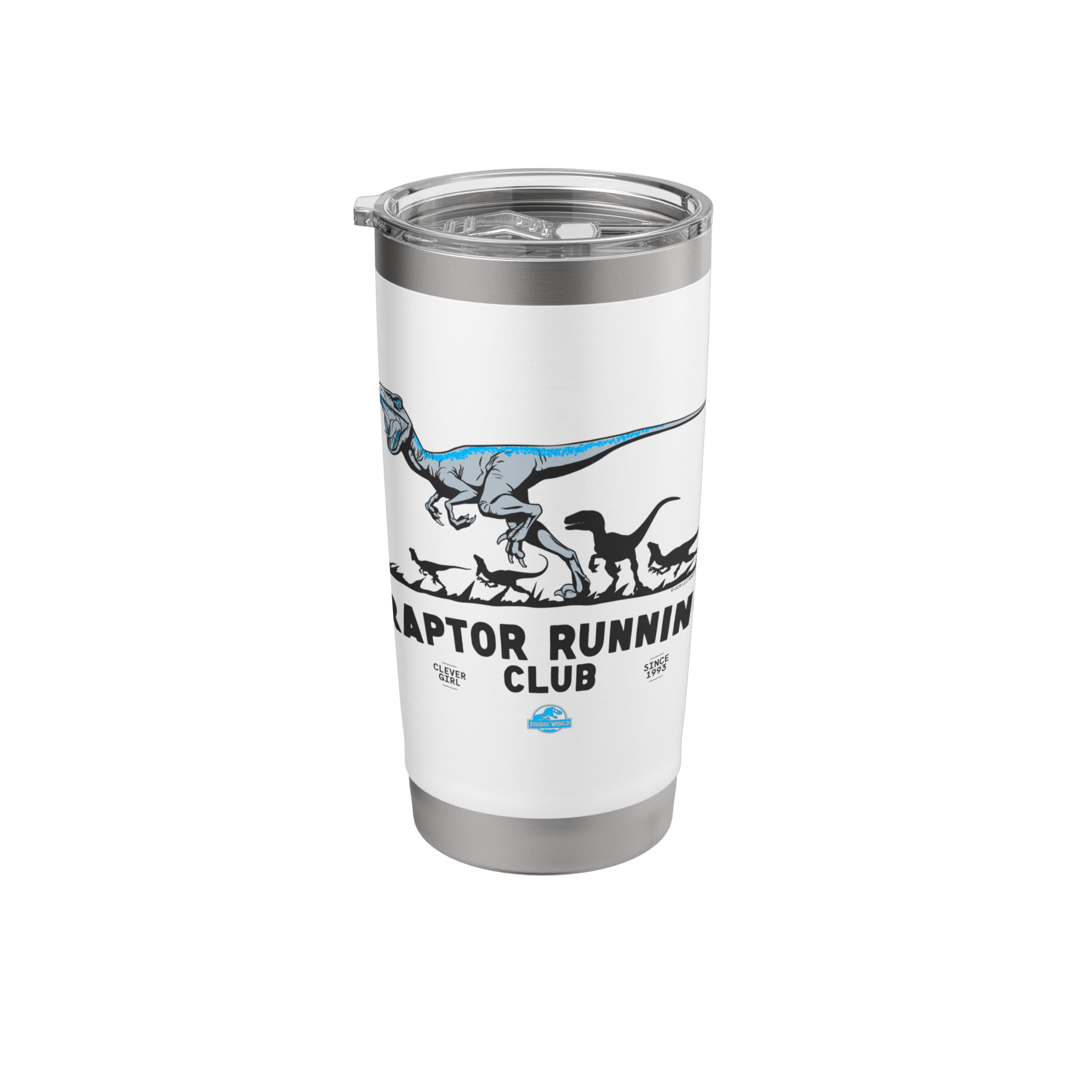 Jurassic World Raptor Running Club Stainless Steel Insulated Tumbler