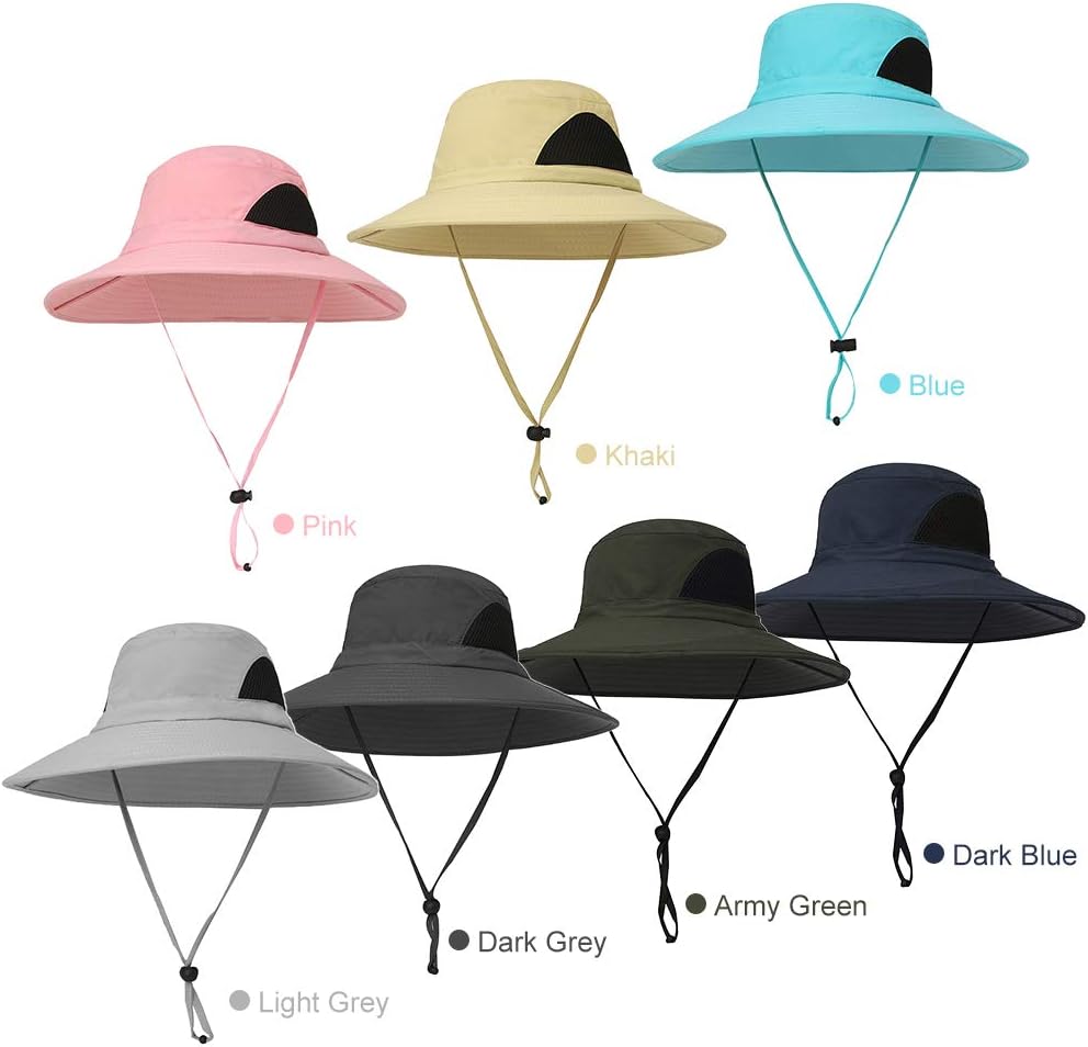 Fishing Hat for Men & Women, Sun Hat Summer Cap Wide Brim UV Protection Cap