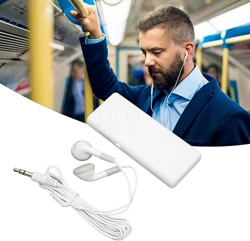 Miniatura 5 de ASHATA Reproductor de MP3 para correr, mini reproductor de sonido portátil de alta fidelidad sin pérdidas, bolsillo para radio FM, tarjeta de