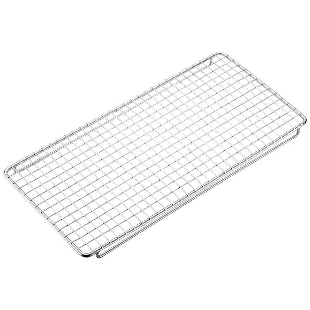 Camping Moon (CAMPING MOON) Clip Wire Mesh, Baked Wire Mesh, Stainless Steel Half PRO W2 Rectangle : Sports & Outdoors