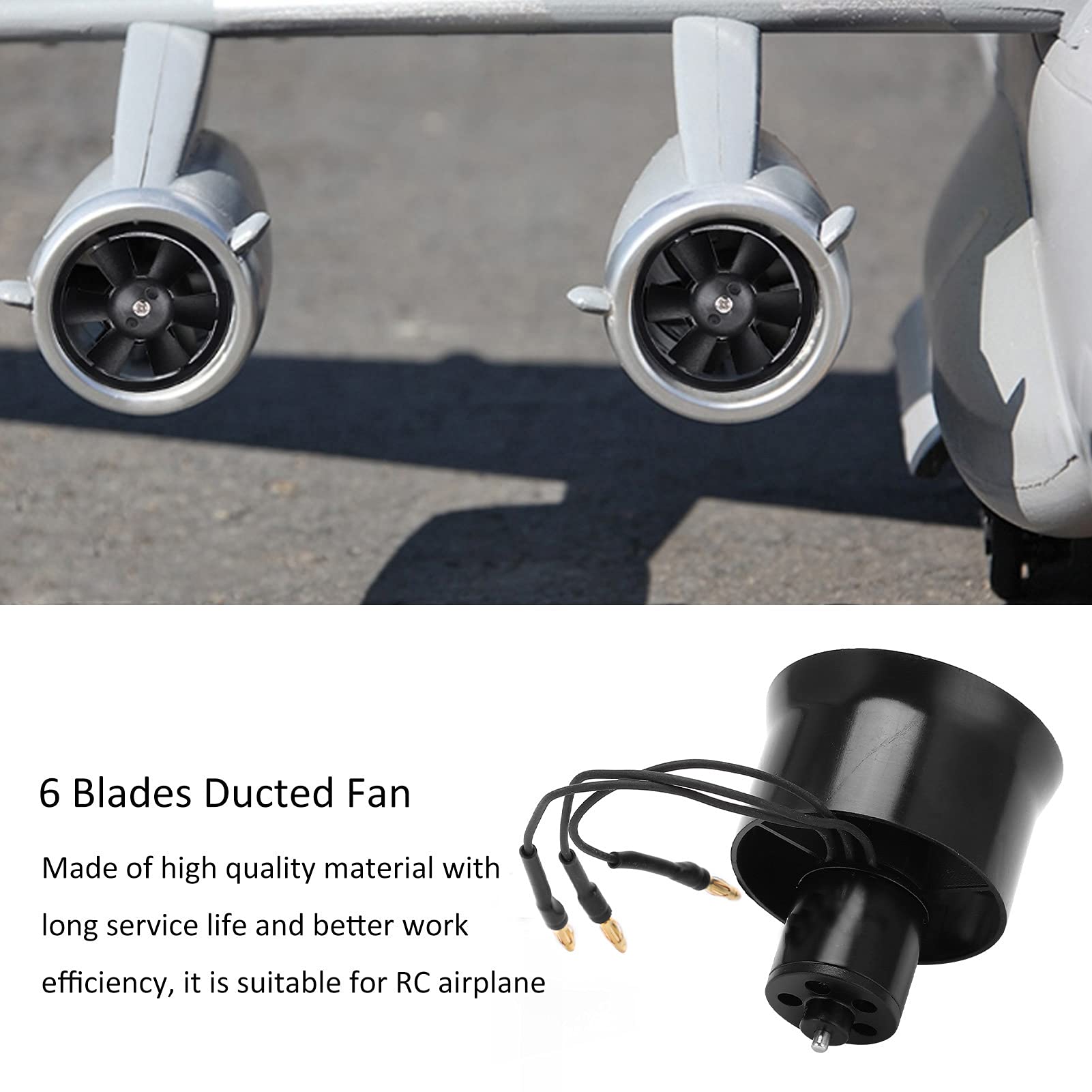 ラジコン飛行機ダクトファン Amazon.co.jp: RC飛行機ダクトファン 30mm 6ブレードダクト