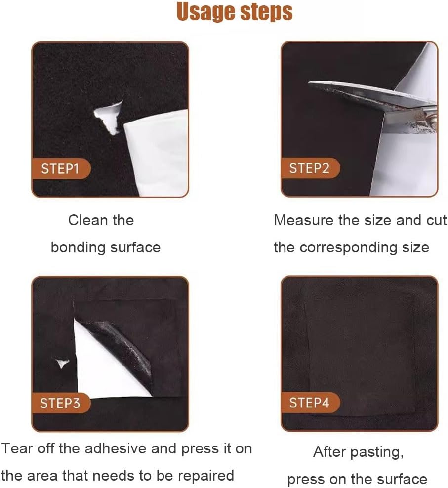 Leather Repair Patch Self Adhesive Suede Fabric Repair Patch, Car Roof Fabric Interior Modification AB Pillar Door Panel/Dashboard Refurbishment (Color : A16, Size : 50x148cm/20x58)