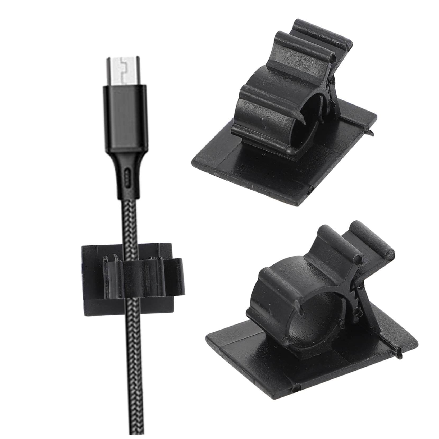 Artibetter 150stücke Selbstklebende Kabelmanagement-clips Einstellbare Kabelhalter Für Auto Küche Wohnzimmer Robuste Und Langlebige Kabelorganizer Zur Kabellosen Ordnung