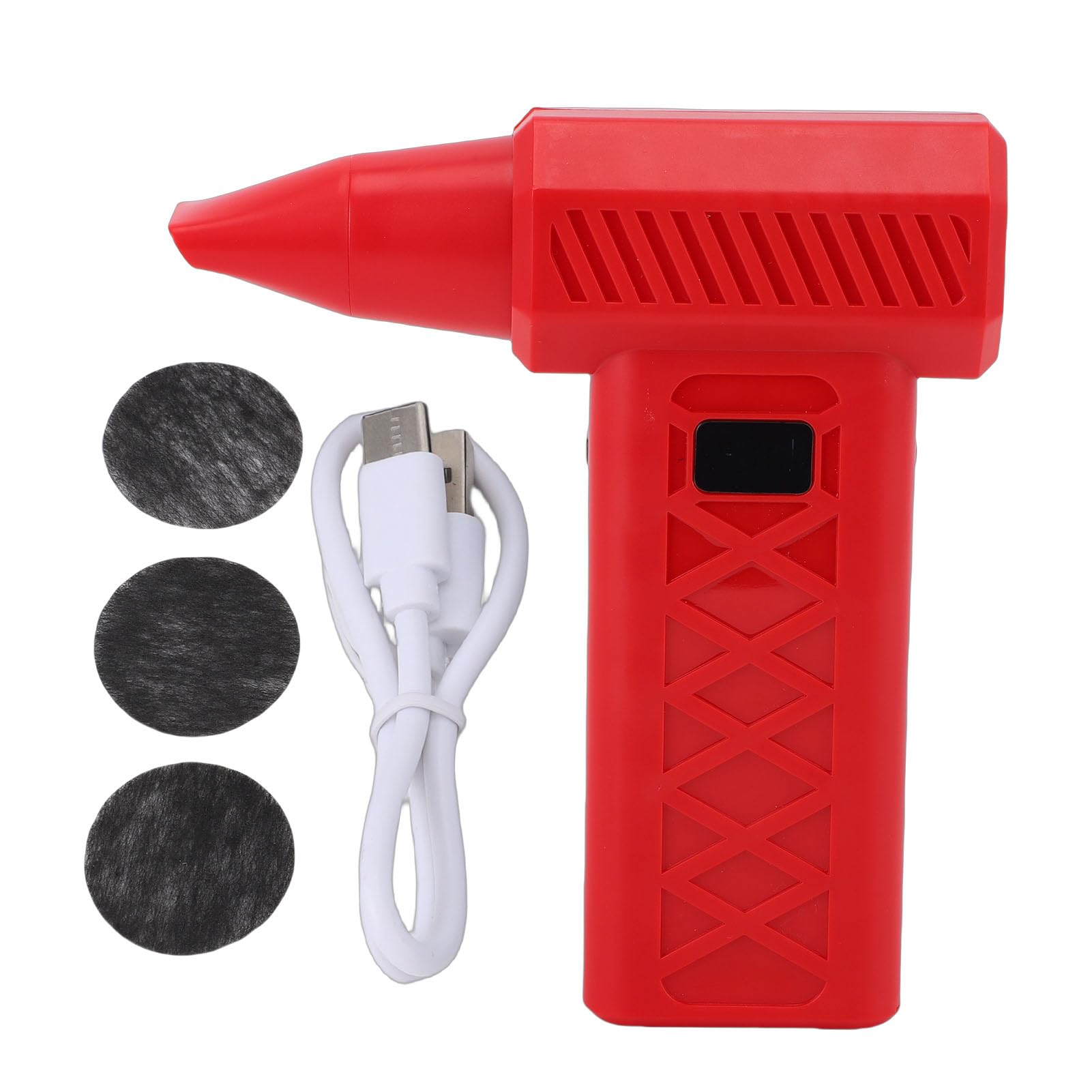 Fafeicy Souffleur D'air électrique sans Fil 150000 Tr/min, Mini (rouge)