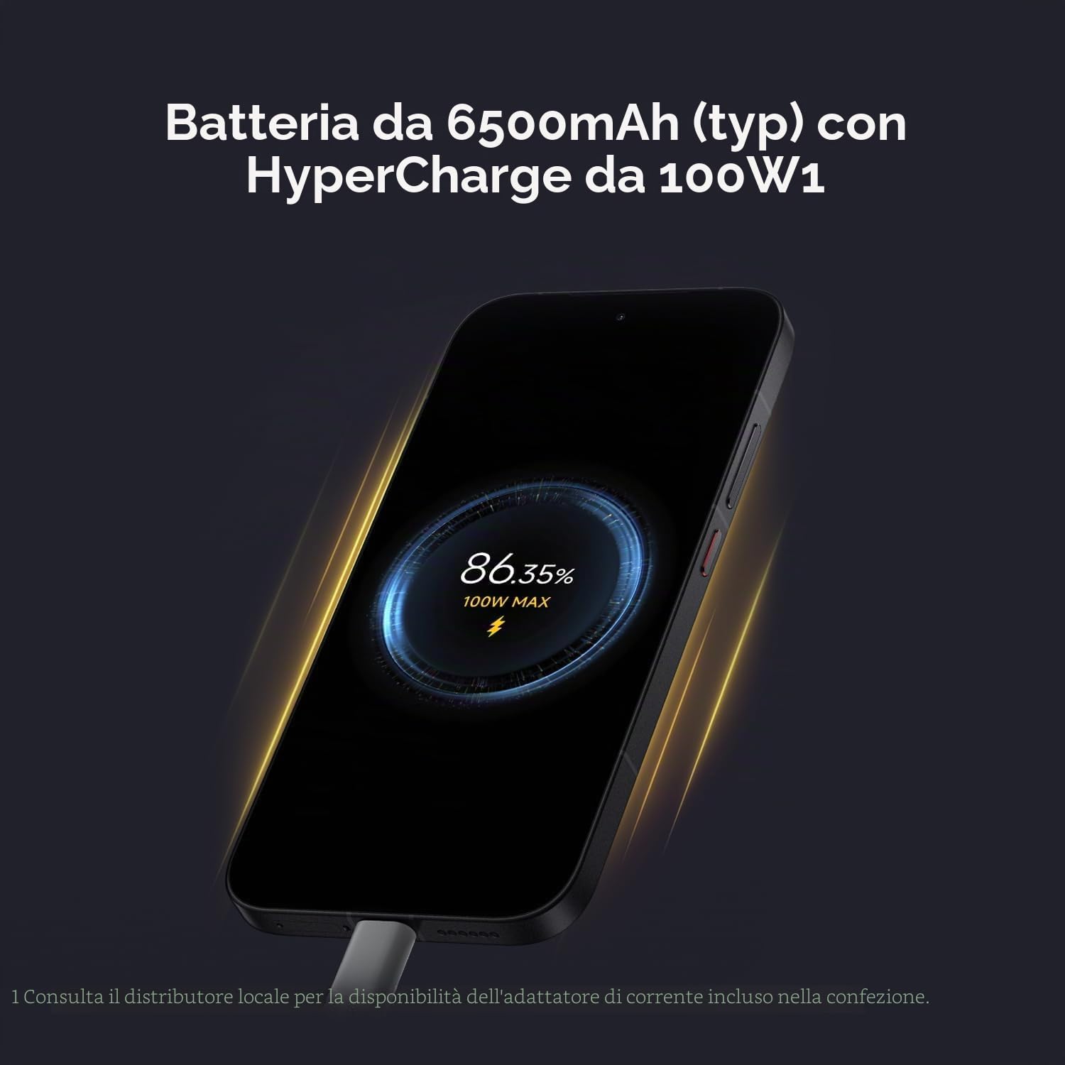 XIAOMI Poco X8 Pro Smartphone, 8 GB + 512 GB, processore Dimensity 8500-Ultra, batteria da 6500 mAh, schermo AMOLED ultra luminoso, fotocamera principale Sony IMX882 da 50 MP con OIS, nero