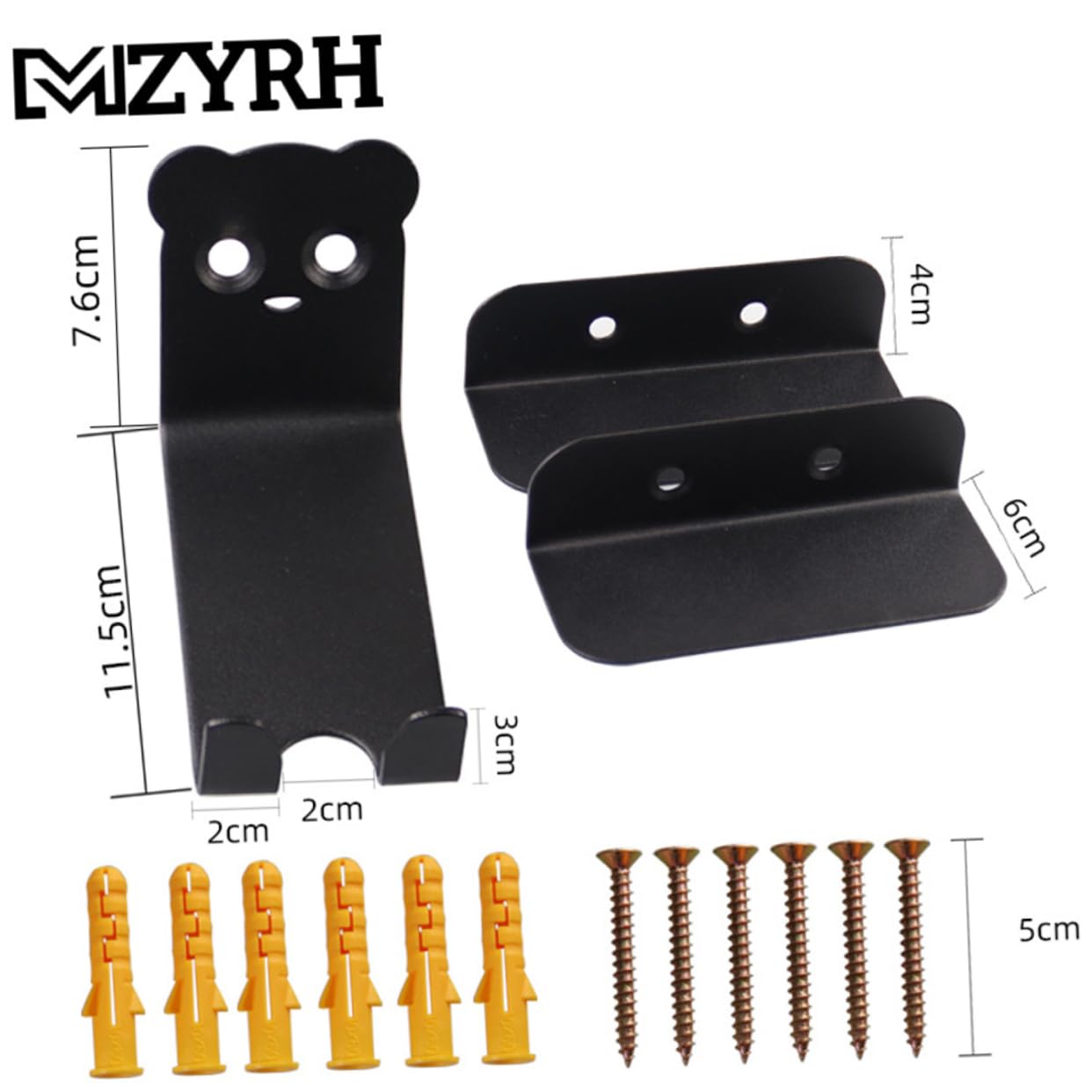 NULYLU Bike Wall Mount Hanger Durable Indoor Storage Rack for Conventional Bike Frames Easy Installation Portable Design