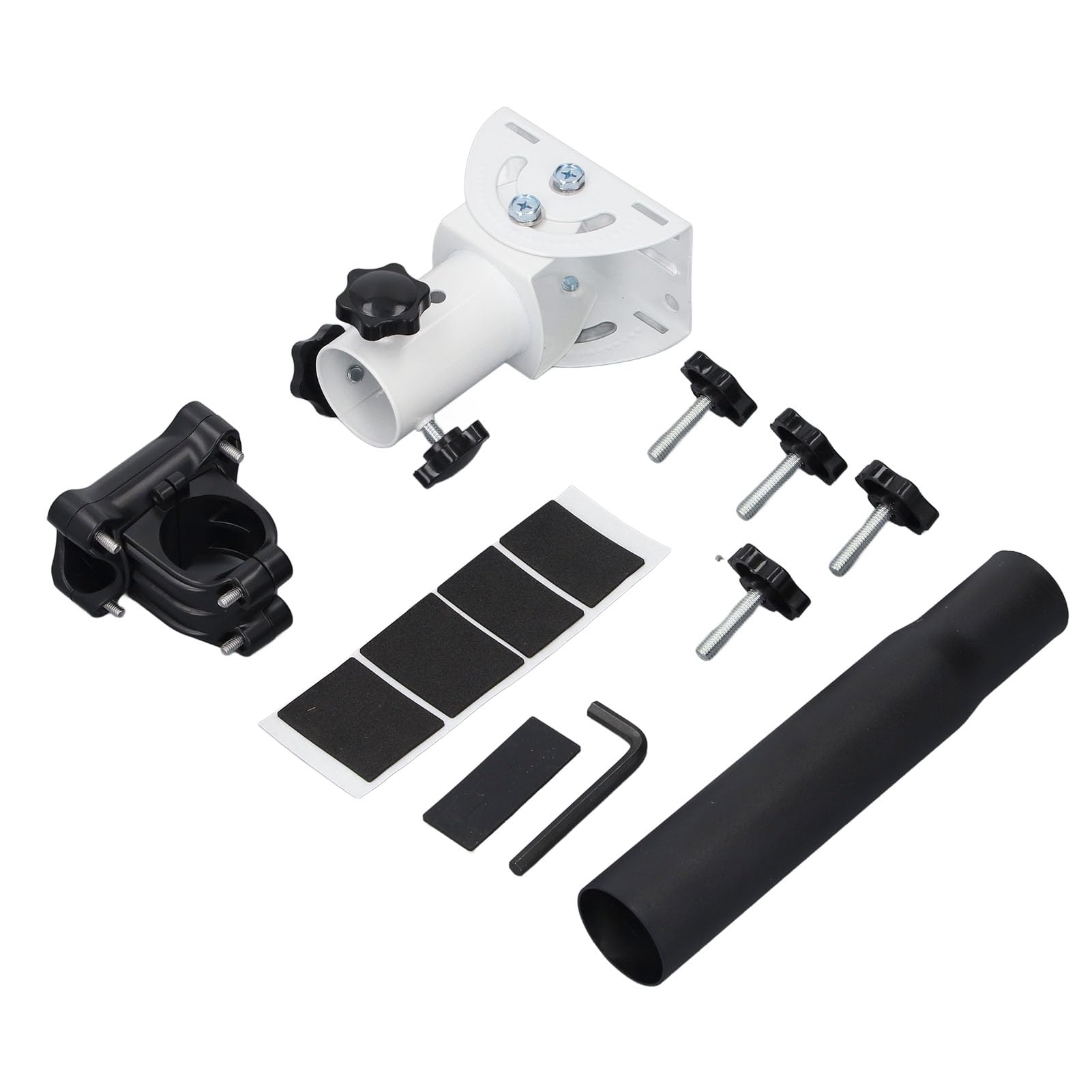 FTVOGUE Supporto per Satellite da Tetto di Terza Generazione, Kit Regolabile in Acciaio Inossidabile con Rotazione di 360 Gradi e Inclinazione di 160 Gradi per e Barche