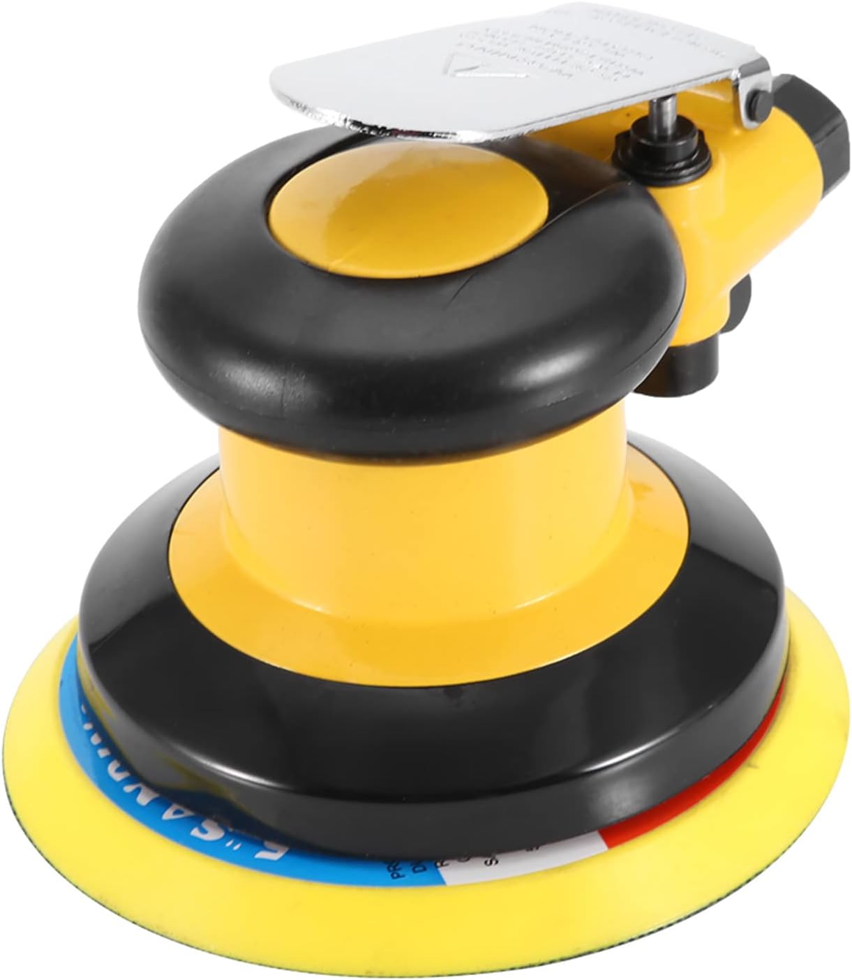 5" Handheld Pneumatic Air Sander Grinder Polisher, Professional 10000RPM Polishing Tool with Low Noise and Low Air Consumption for Wood Metal Stone Auto Body