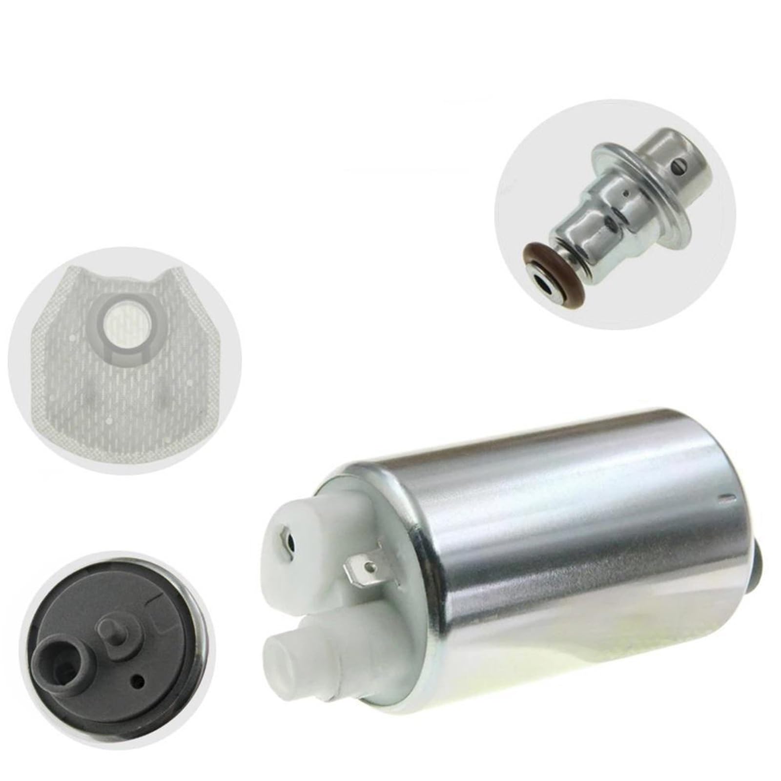 Bomba de combustible + regulador de presión de inyección de combustible + filtro de combustible apto for Kawasaki Brute Force 750 4x4i KVF750 ATV Vulcan 900 2008-2018