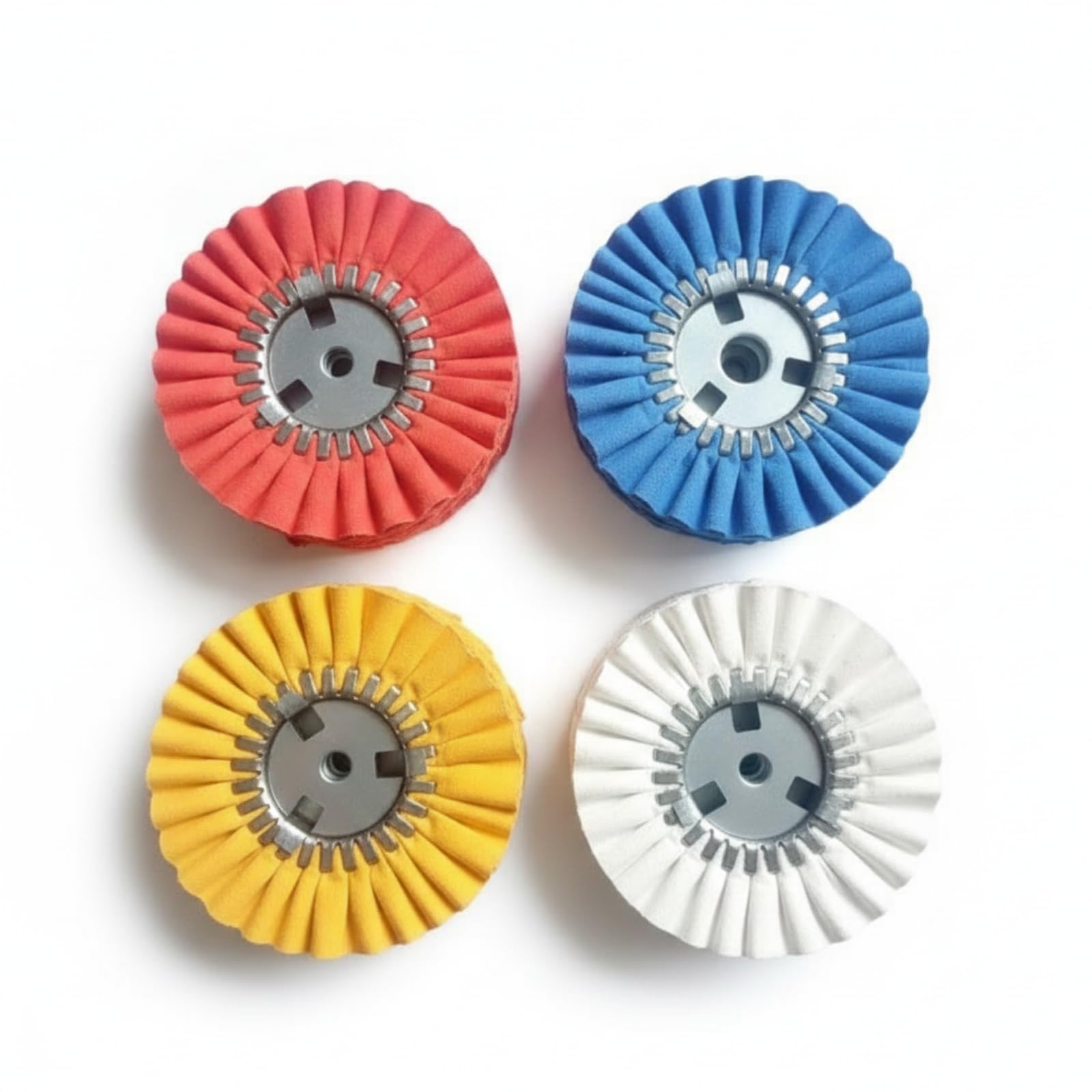 TISHITA Disque En Tissu Texturé Brillant Disque Polisge Circulaire til pr Professionnels , Style A