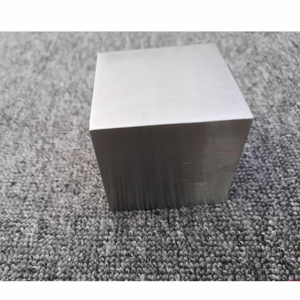 Solidna kostka ze stali nierdzewnej 304 - polerowany blok przemysłowy do projektów DIY, dostępny w rozmiarach 70 mm, 80 mm, 90 mm(80x80x80mm)
