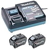 Makita » Power Source-Kit XGT 5,0 Ah « 1x Schnellladegerät, 2x 40 V Akkus