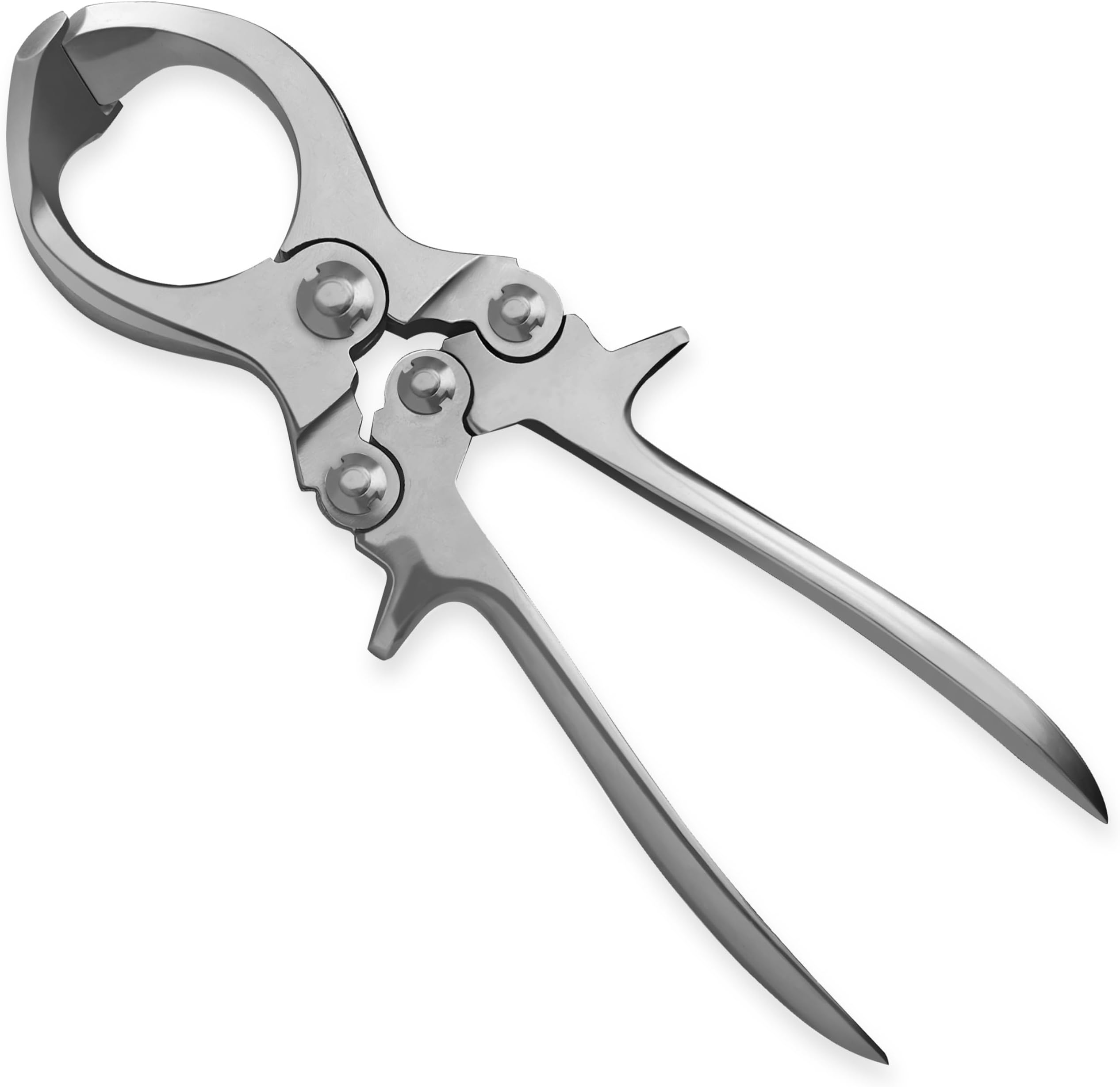 Plier Burdizzo Style 9” Stainless Steel Veterinary Tool - Durable & Versatile Used by Livestock Farmers, Veterinary Surgeons, and Animal Breeders