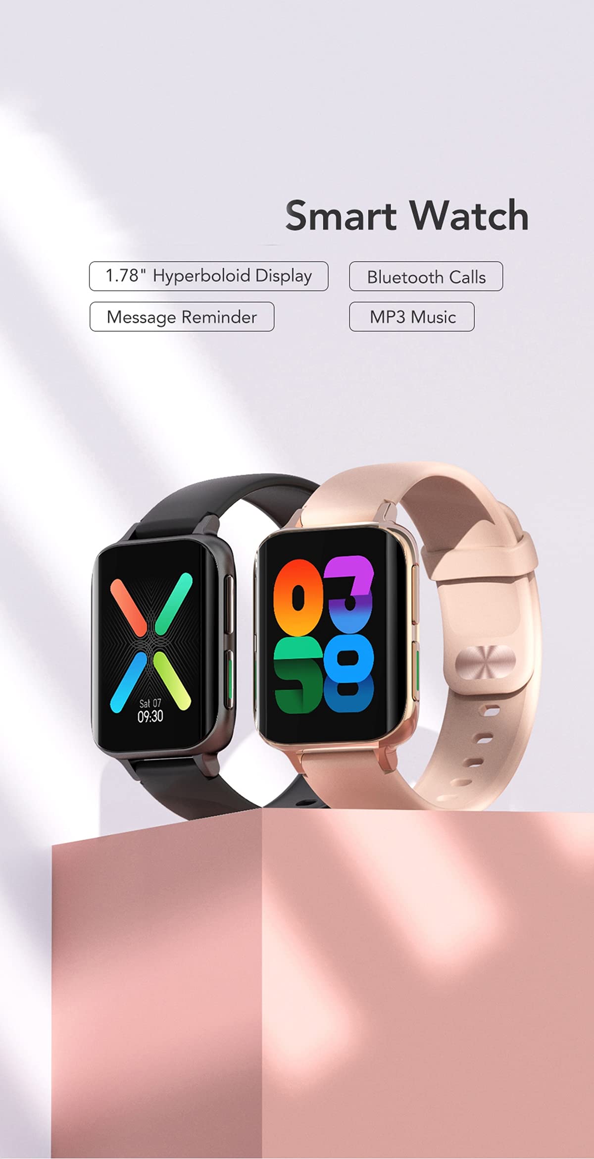 DT93 Smartwatch Men's Bluetooth Call Watch Ladies Smart Watch Ip68 Clock  MP3 Player for Android iOS,B : Amazon.com.au: Electronics