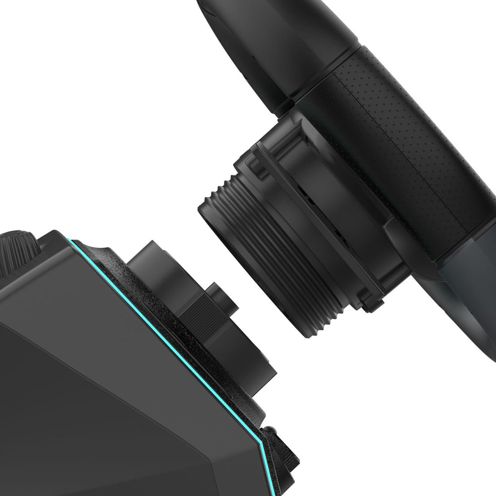 RiToEasysports Racing Steering Wheel, Universal Light Simulation Racing Wheel for PC PS3