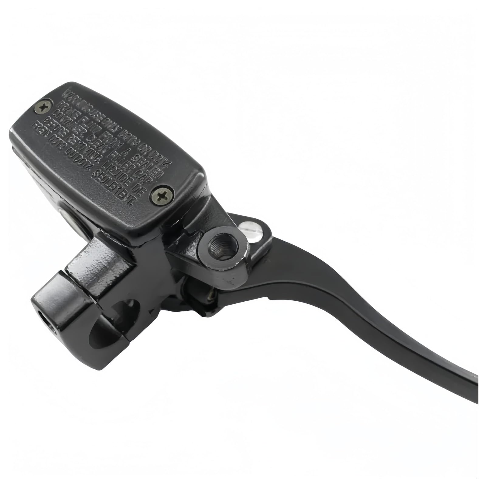 Motorrad-Kupplungshebel 7/8" (22 mm) Hydraulikpumpe für Motorrad-Vorderradbremse, passend für Hauptbremszylinder, schwarzer Hebel universell(Left and right)