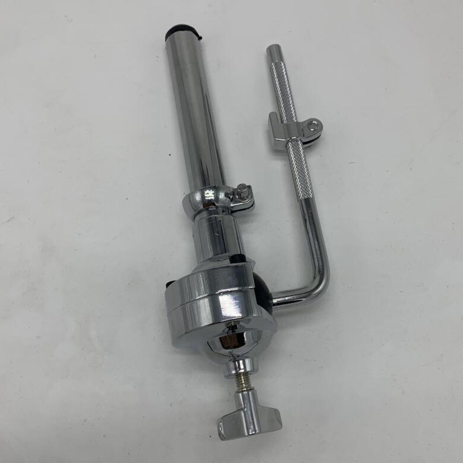 perfeclan Drum Rod Tom Mount Bracket, Tom Drum Stand, Tom Drum Holder Bracket for Drum Set, Drummer Musical Performance, Accesorio de percusión de hardware, Varilla Corta