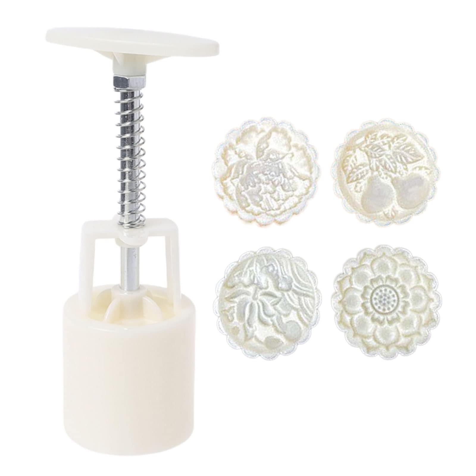 Buxuaaaa 75g Cute Flower Shaped Molds Mold Baking Accessories for Mid-Autumn Festival Mold