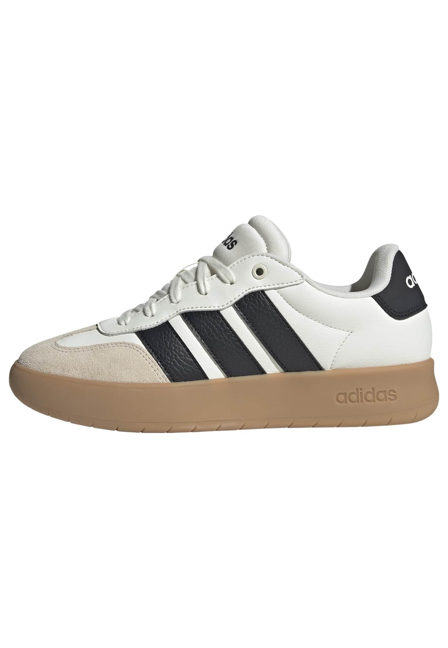 adidas Hombre Barreda Shoes, Off White/Core Black/Gum 3, 48 EU