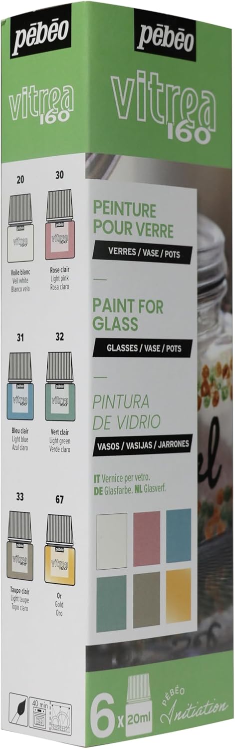 Vitrea 160 Initiation Set Pastel Colors - 6 x 20 ml