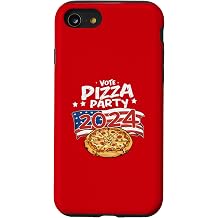 iPhone SE 2020 / 7 / 8 Vote Pizza Party 2024 Funny Election Day Case