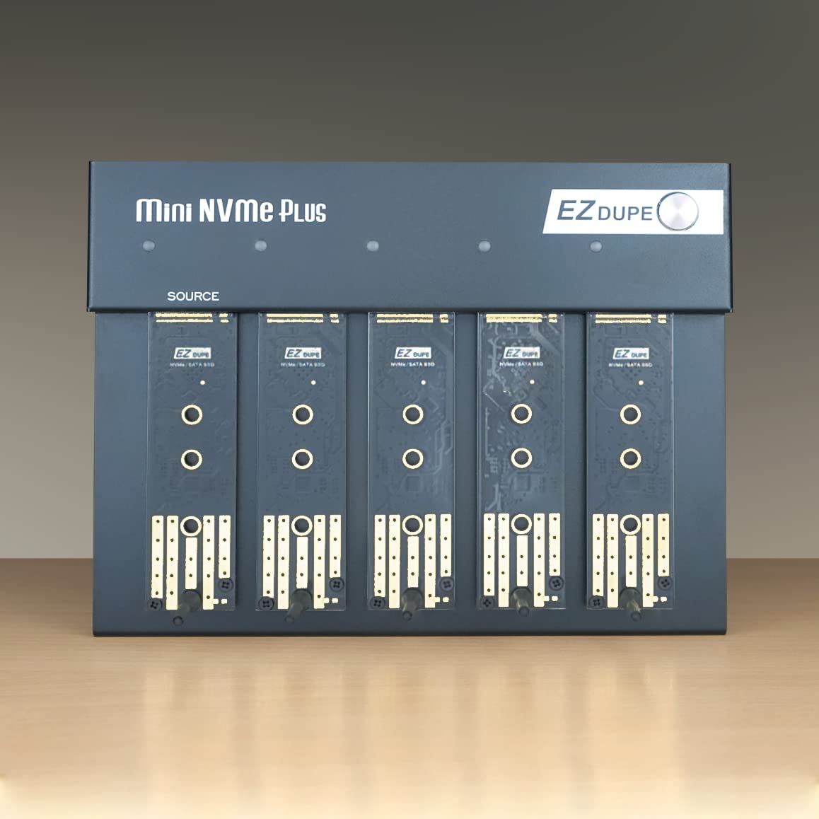 EZ DUPE Duplicateur SSD M.2 NVMe et SATA à 4 Ports Cibles