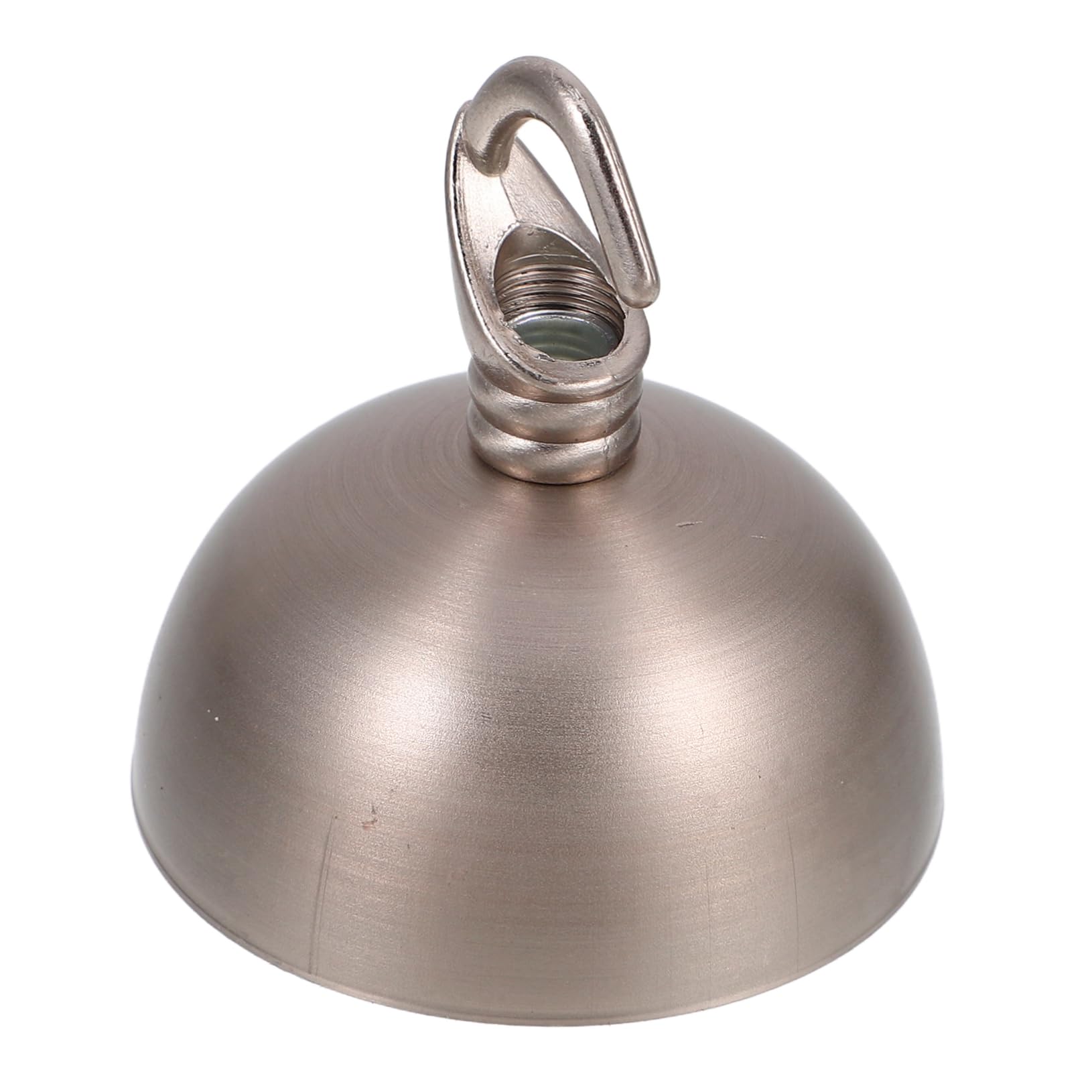 UKCOCO Light Canopy Plate Kit Elegant Hook for Pendant Light Chandelier Lanterns Half Satin Nickel Canopy Cover Effortless Installation Versatile Design