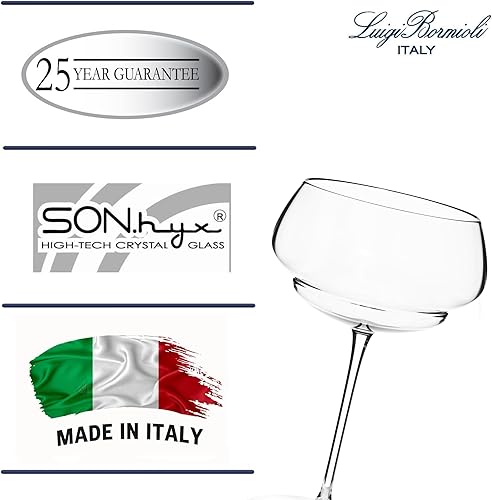 Miniatura 9 de Luigi Bormioli Backdoor '20s - Vasos de cóctel Great Gatsby de 10 onzas, juego de 4