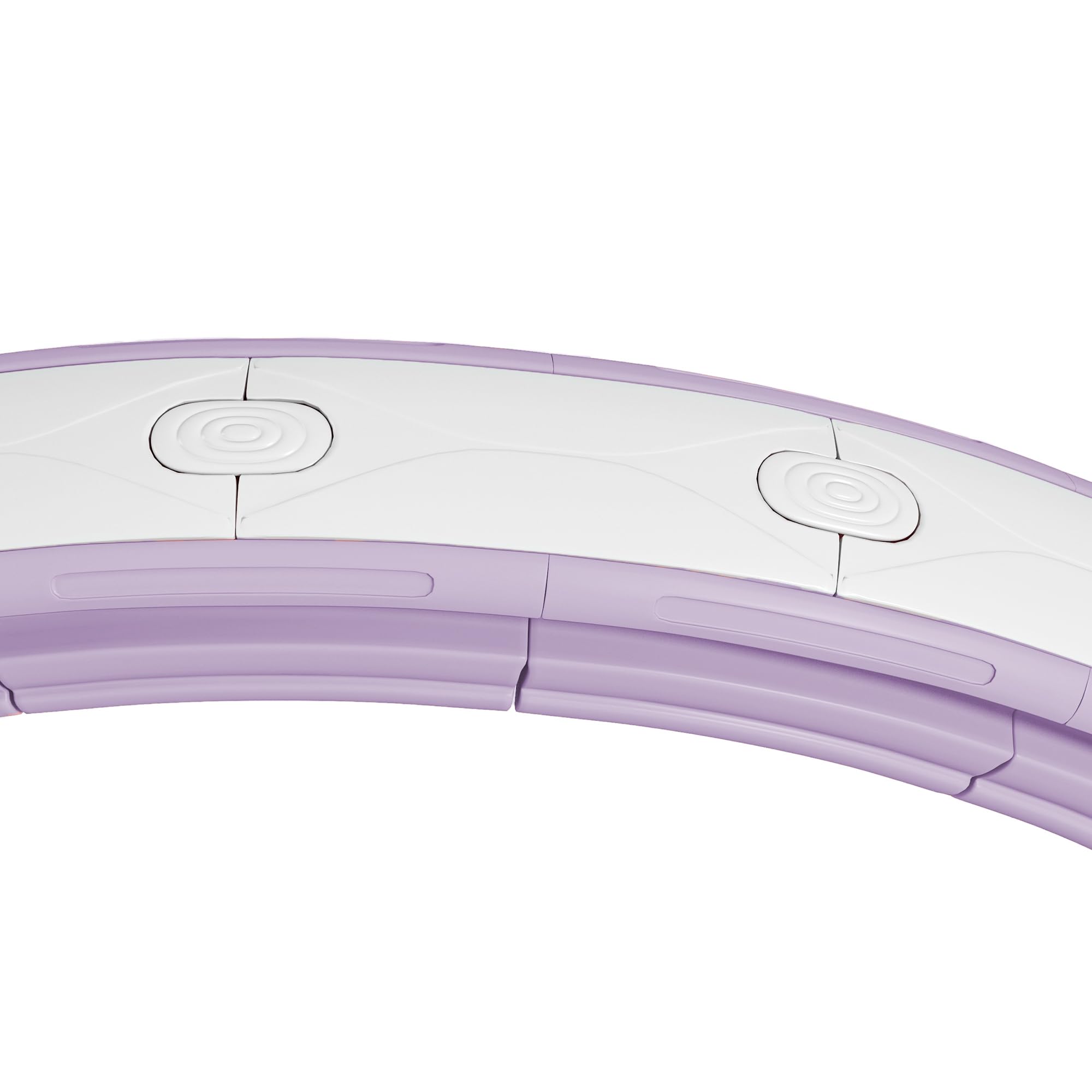 SPORTNOW Hula Hoop Hula Hoop Fitness - Cerchietto per massaggi, regolabile da 76 a 113 cm, circonferenza vita 16 segmenti rimovibili, fitness
