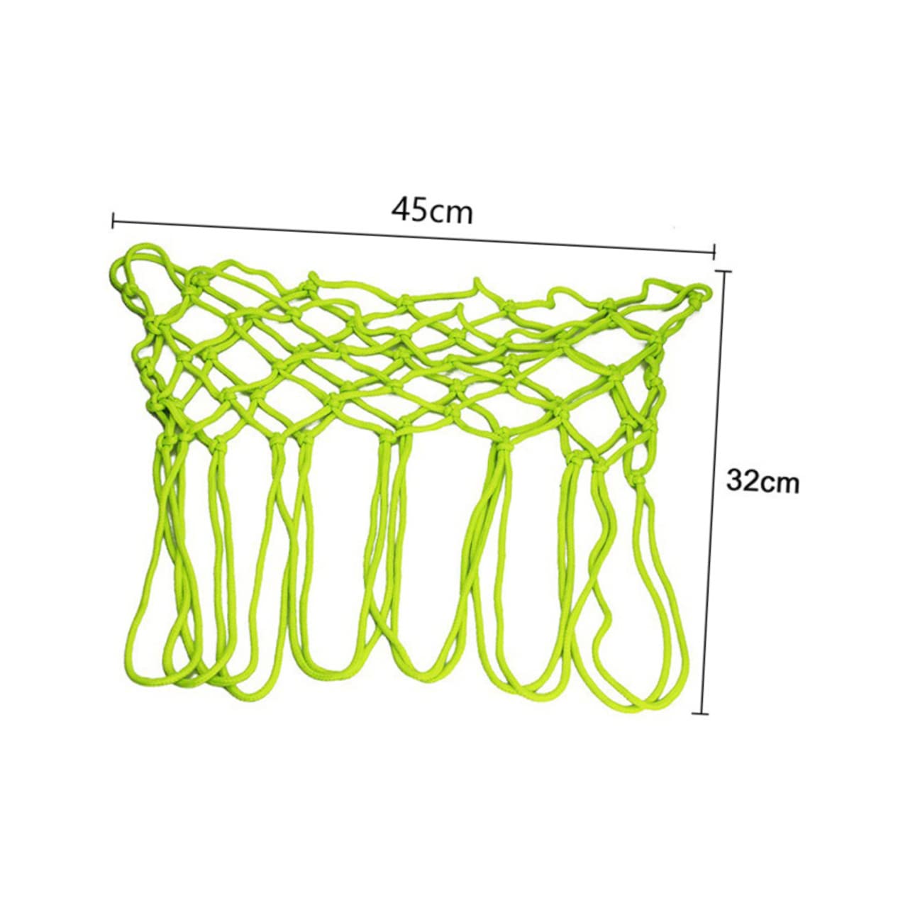 Sosoport Nightlight Basketball Net Luminous Outdoor Nylon Mesh Standard Durable Design for Basketball Enthusiasts Players