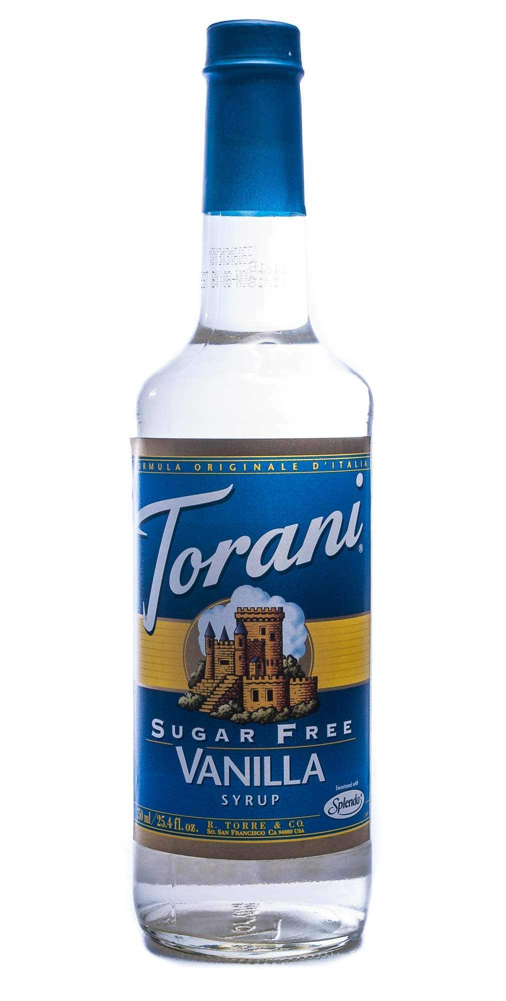 TORANI SF VANILLA, CS 12/750ML, 03-0117 (TORANI) R TORRE AND CO TORANI 750ML