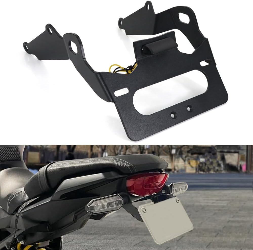 Xitomer Aftermarket Fender Eliminator/Tail Tidy, Fit for CBR650R 2021 2022/ CB650R 2021 2022 With LED License Plate Light, Compatible with OEM/Stock Turn Signal