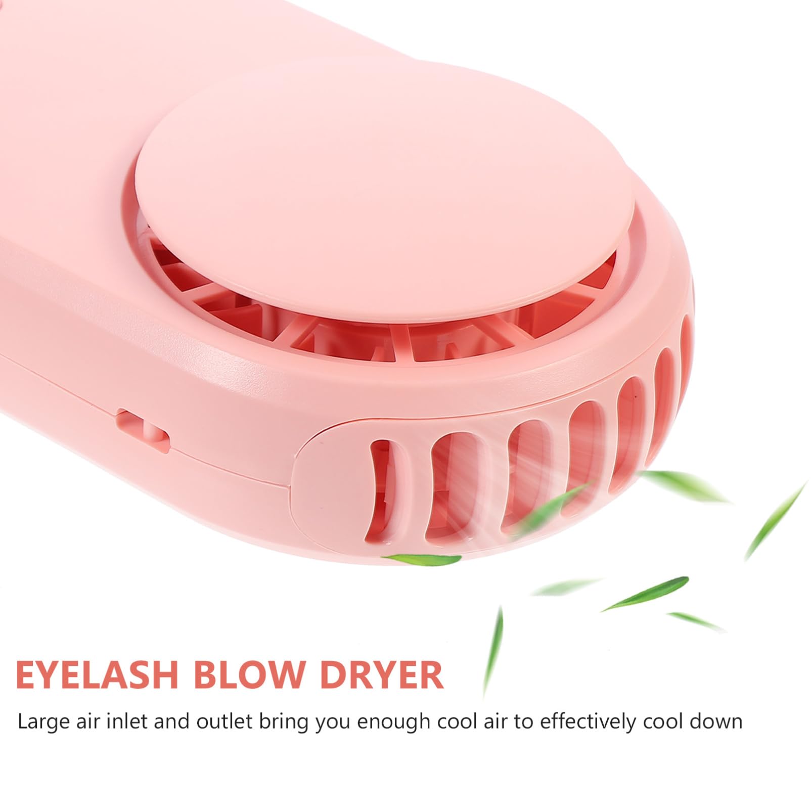 SOESFOUFU Mini Dryer Fan for Eyelash Extension Lightweight Portable Grafting Tool for Travel and Makeup