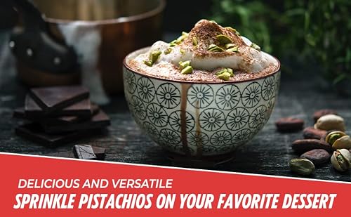 Unsalted Pistachios No Shell -12 Ounce By Treego, Fresh & Tasty Raw California Grown Kernels- Natural & Healthy Pistachio Nut Snack Containing Fiber, Protein, Vitamins, Antioxidants For Keto, Vegan, Plant-Based Diet, Kosher (12Ounce) #TOP4
