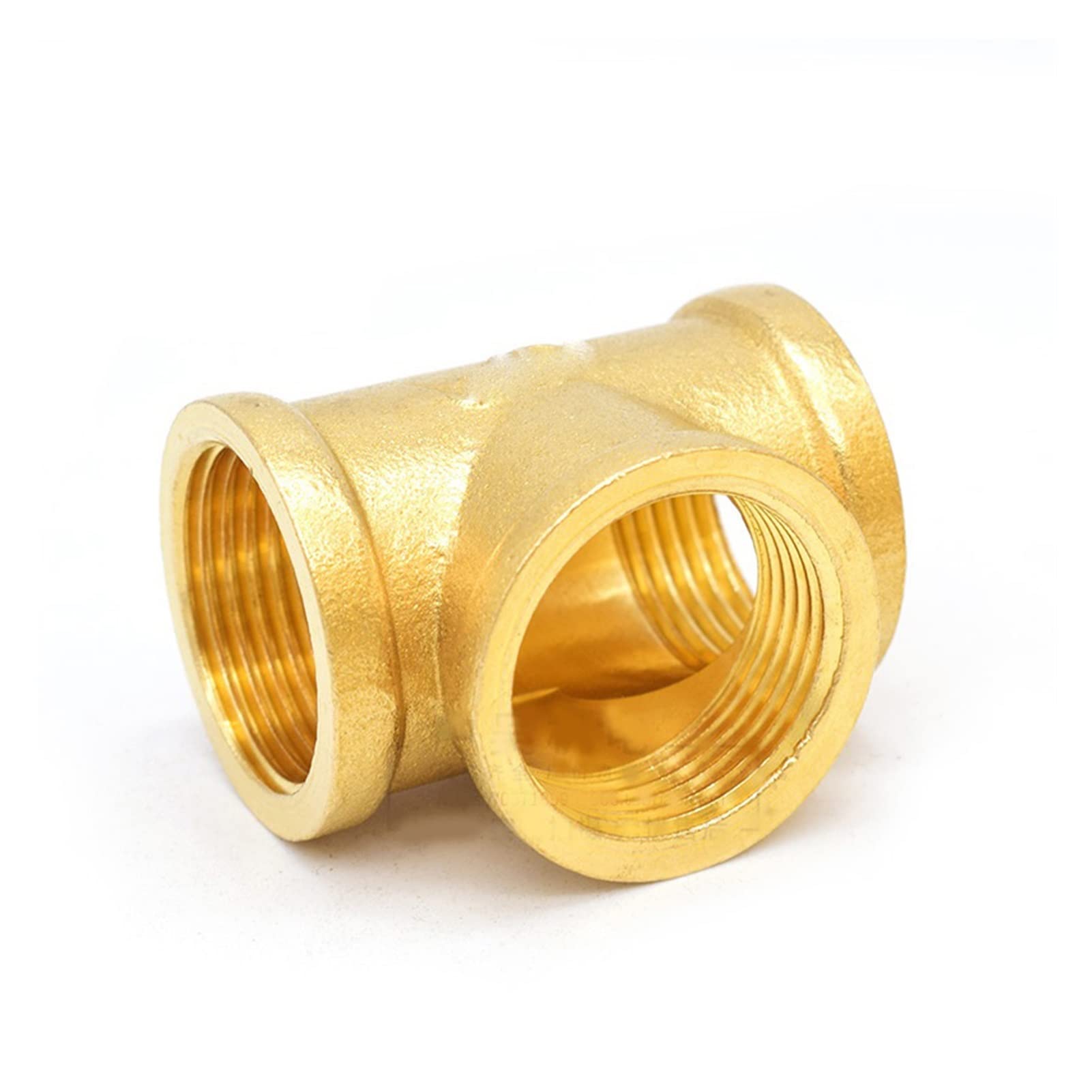 Raccord En Laiton En Forme De Té - 4 Mm - Pour Eau, Gaz, Huile - Pression Max 8 Bars, Température Max 90°C - Connexion Hexagonale
