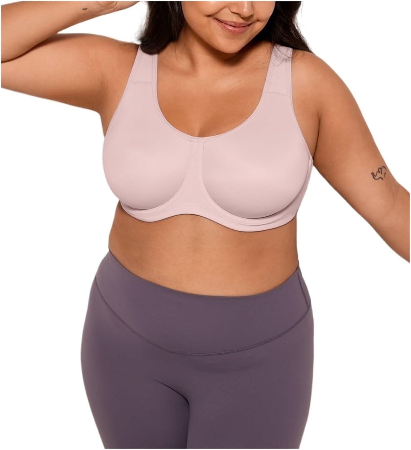 Sport Bra Women Control Gym Fitness Tops Activewear Beathable Yoga Curve Underwear