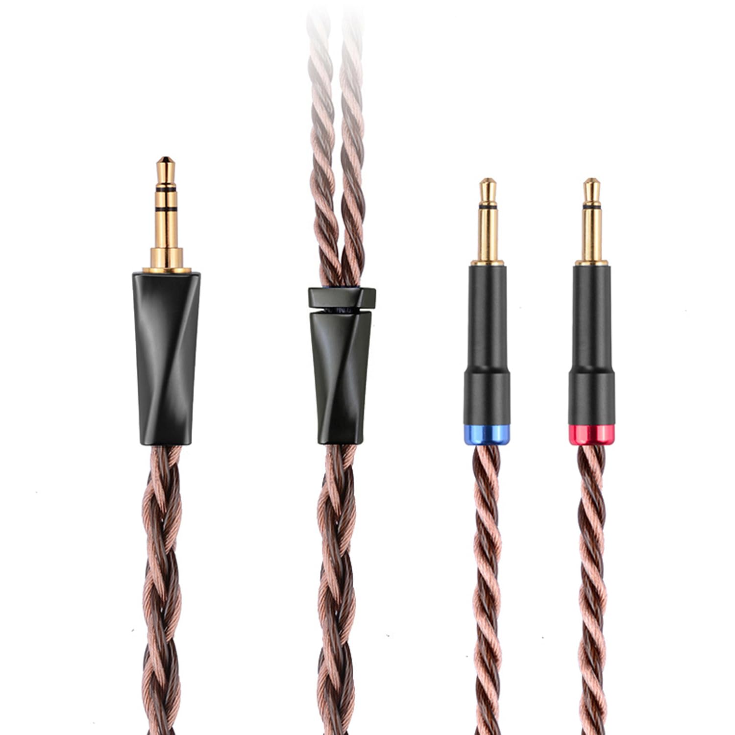 FAAEAL 8N OFC German Copper Cable Wire Compatible with FiiO FT1 JT3 Sony MDR Z1R Z7M2 Hifiman HE400SE HE4XX Meze 109 Pro Denon AH-D9200 Headphones