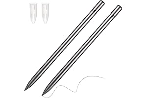 Chinco Everlasting Pen - Replaceable Nib Erasable Metallic Inkless Metal Pen