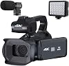 Digital Camera, Digital Camera, 64MP Digital Video Camera for Photography, Full 4K 60FPS Vlog Video Camera Live Stream WIFI Webcam Auto Focus Video Recorder Easy to Use Zoom School Trip Student