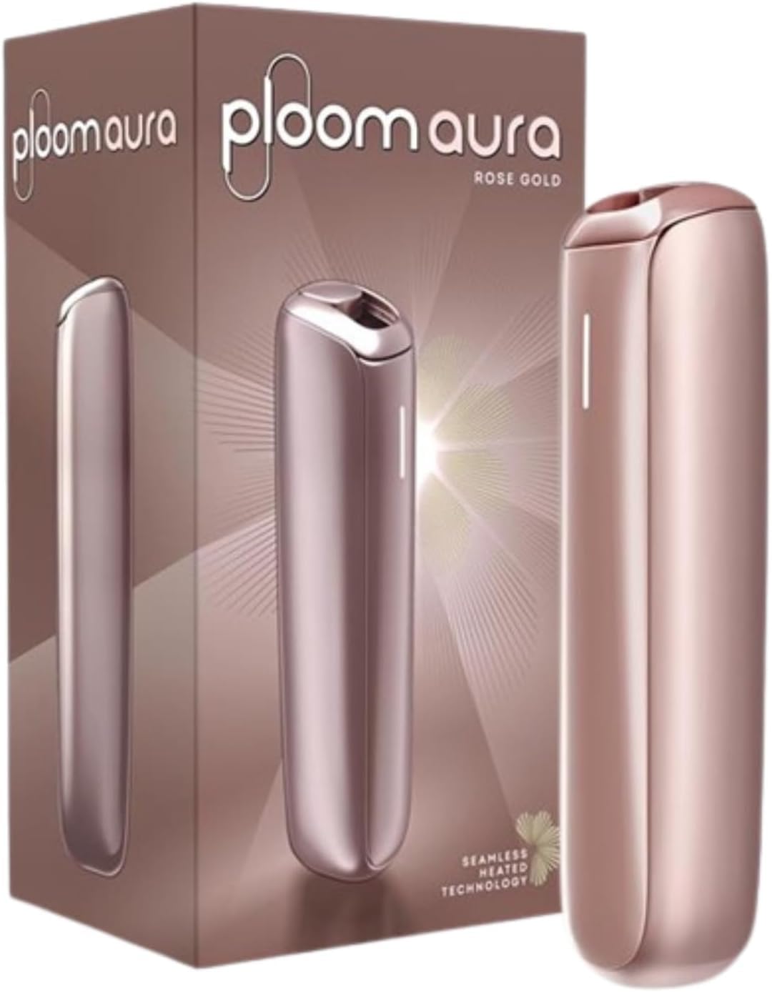 Amazon.co.jp: プルーム オーラ ローズゴールド 最新型 NEW【製品未