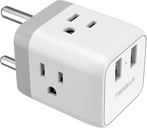 Miniatura 1 de Adaptador de enchufe de viaje para Alemania, Australia, Japón, India, Sudáfrica.