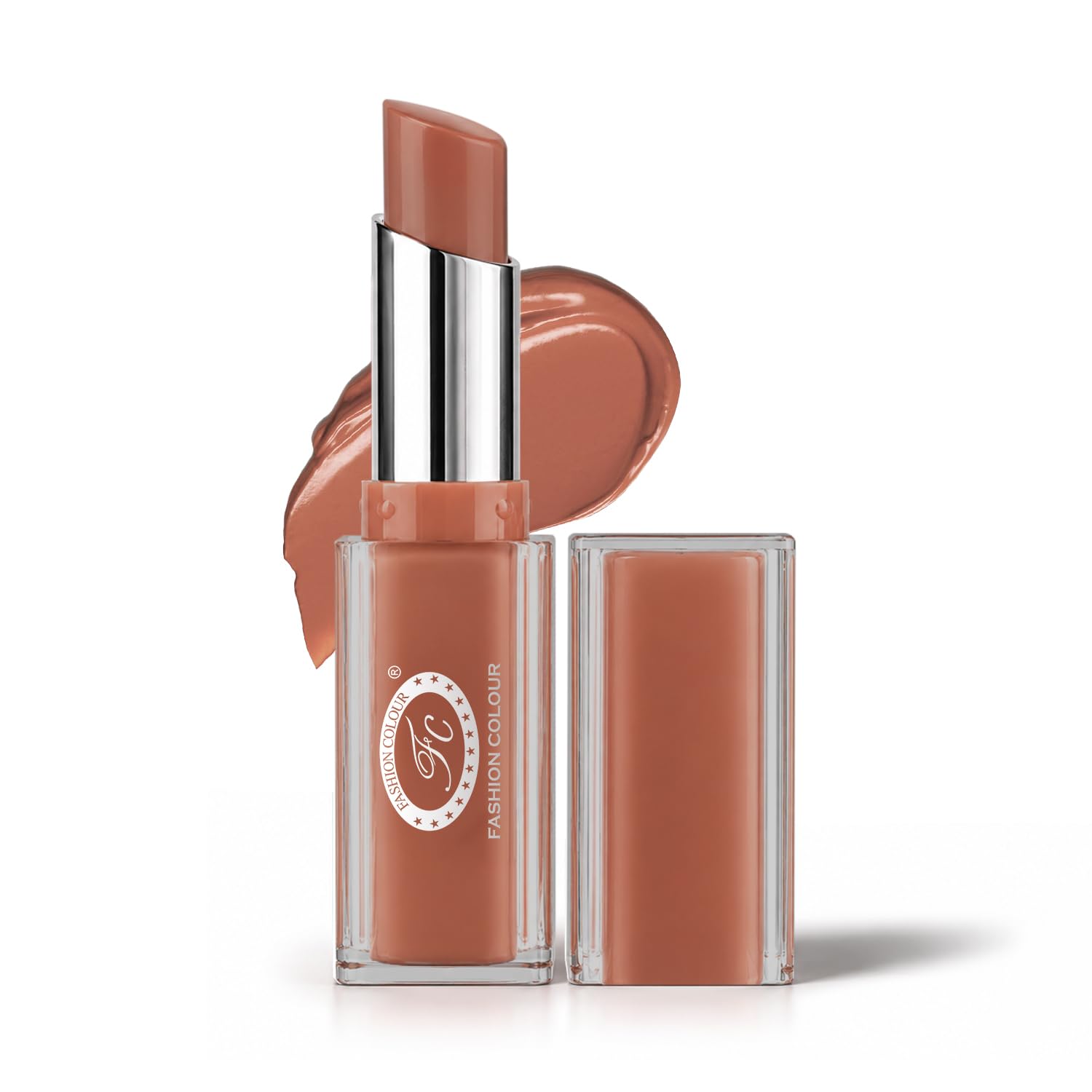 Fashion Colour Crave Me Gloss Stick | High-Shine Gloss Stick | Smooth & Hydrating Creamy Gloss | Long-Lasting Moisturizing Lip Color for Soft & Glossy Lips | (03-Coral Crush, 3.1g)-image-7