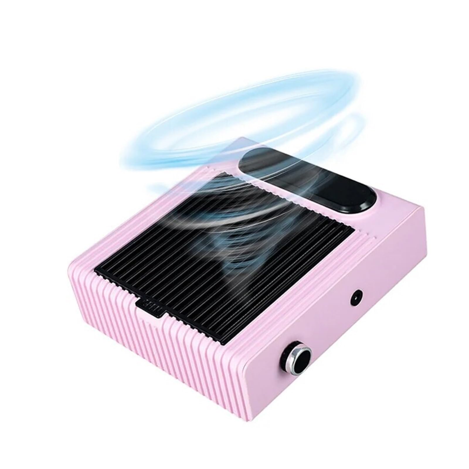 Dust Extractor, Powerful Nail Dust Collector Vacuum Cleaner with Filter Fan for Manicure Salon and Home Use for Beginners(Pink)