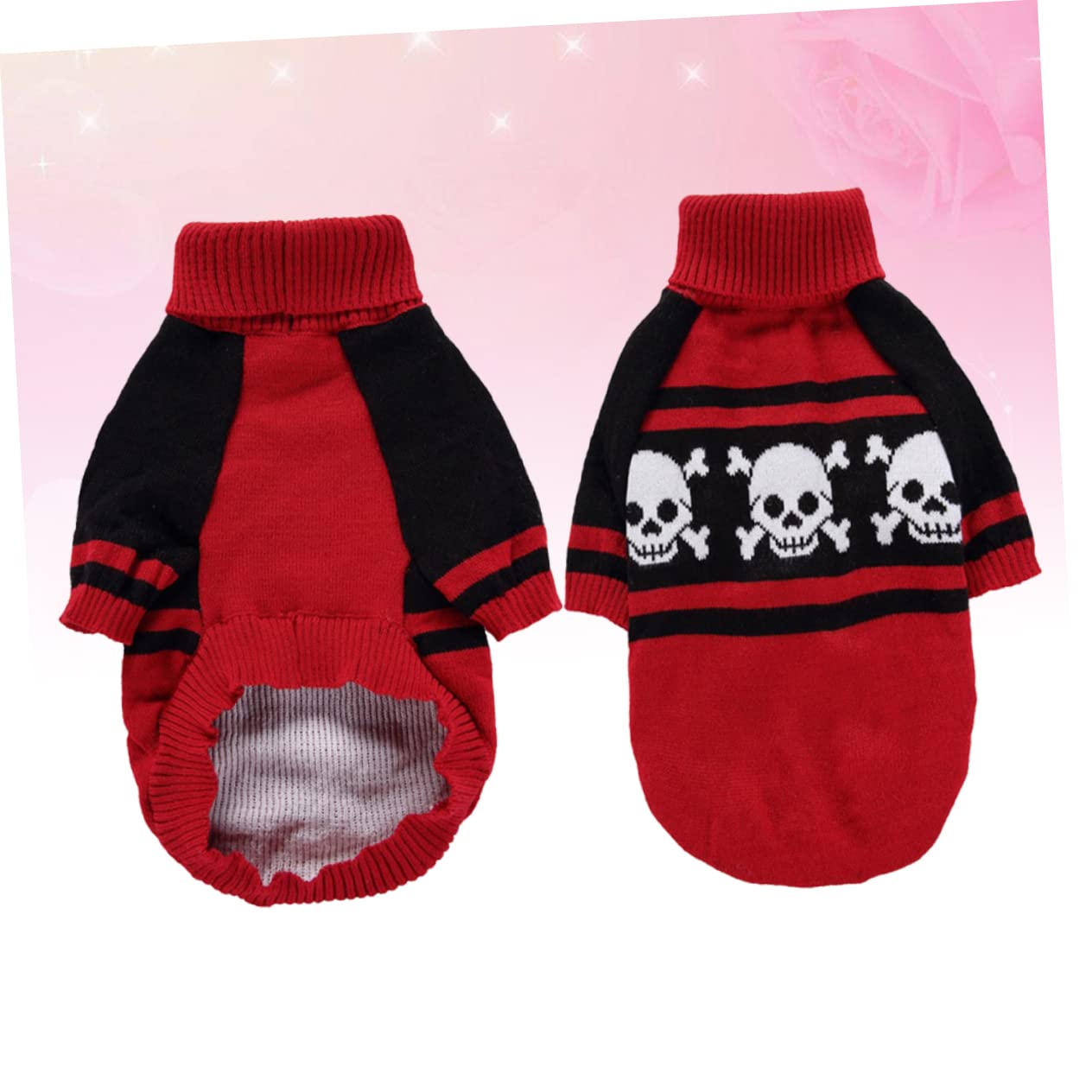 Housoutil 3 Pz maglione per cuccioli vestiti per animali domestici costume da cane angelo kit per cuccioli abito costumi da zucca per cani costumi per cani Orsacchiotto capi di abbigliamento