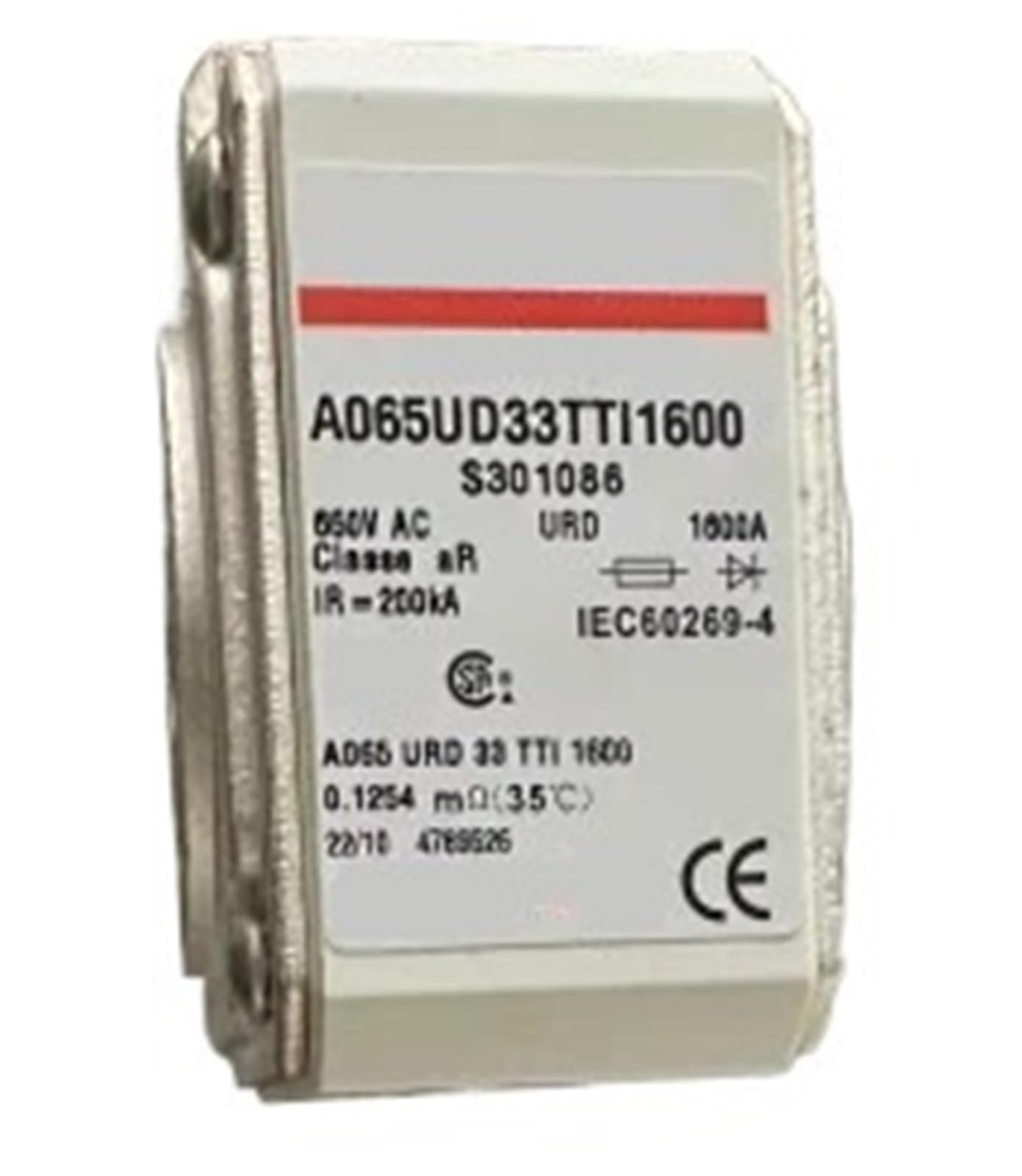 Fusibles A055UD33LI2250 K301079 et cartouches de remplacement format 33 pour usines