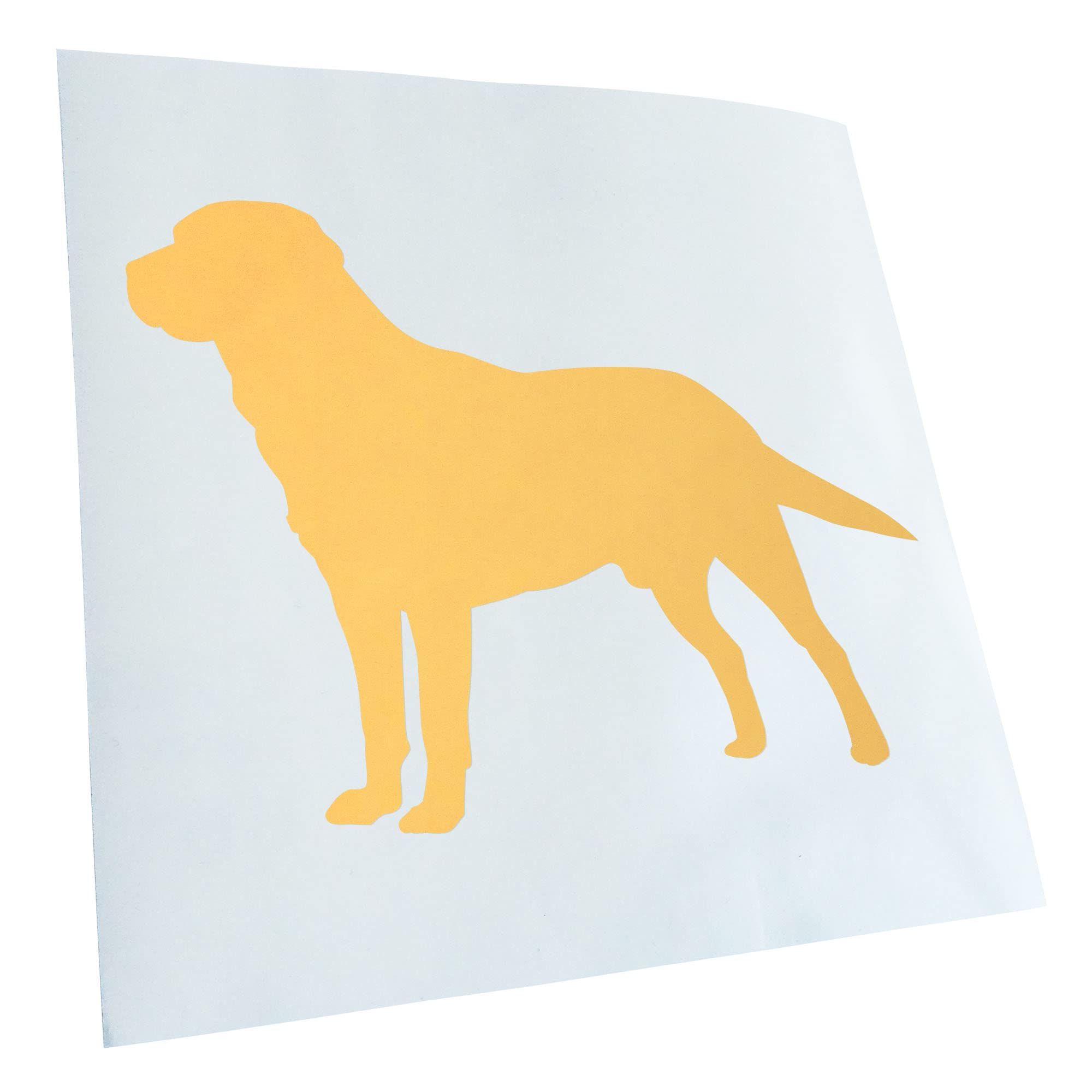 Kiwistar - Car Sticker - Cream - 40 x 31 cm Labrador Dog Retriever - Rear Window Car Sticker Weatherproof for Car Truck Moped Truck - Sticker Exterior Self-Adhesive Tuning Accessories for Window