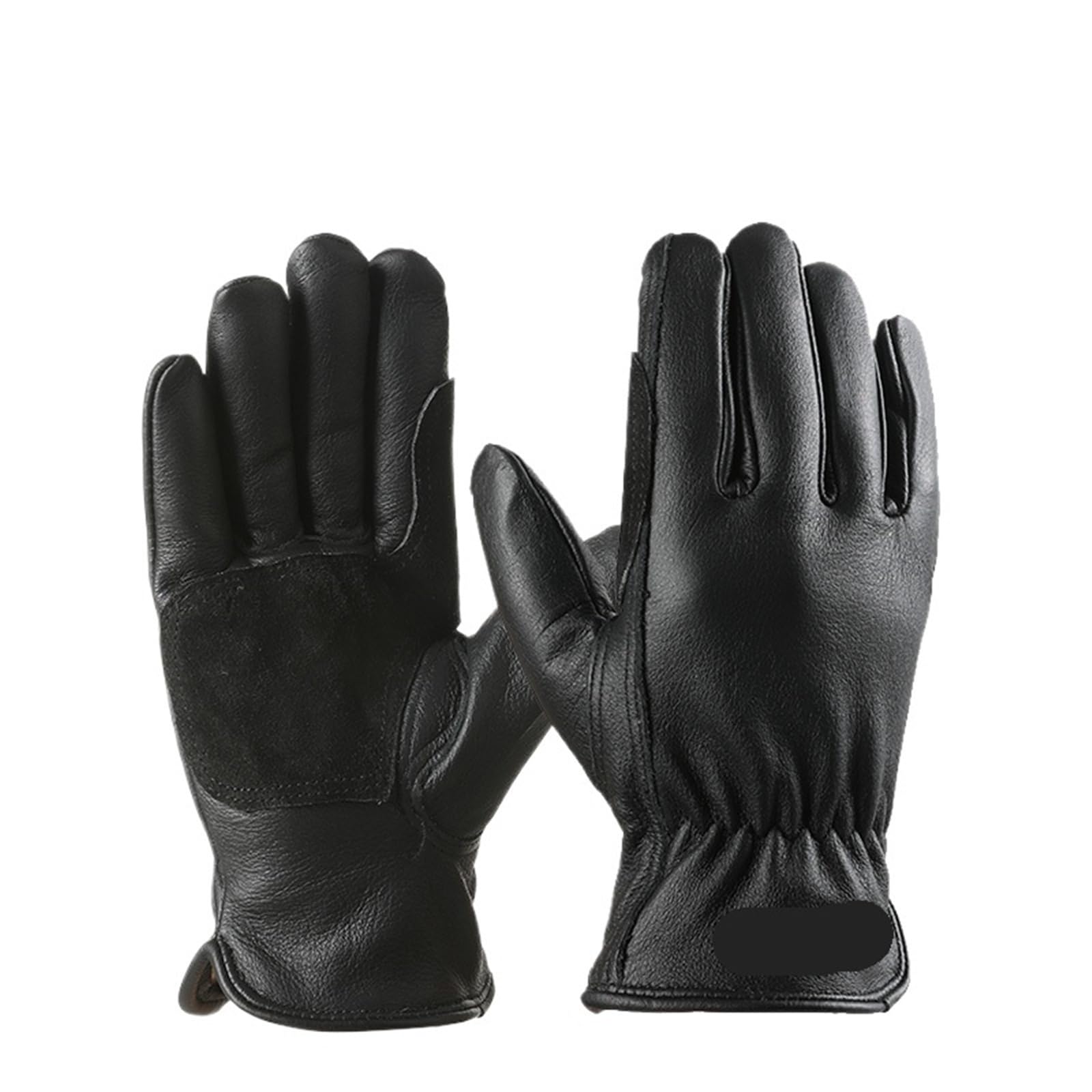 Générique Gants de travail d'hiver en cuir de vachette for hommes - Gants de protection résistants for les travaux par temps froid(A9,XXL)
